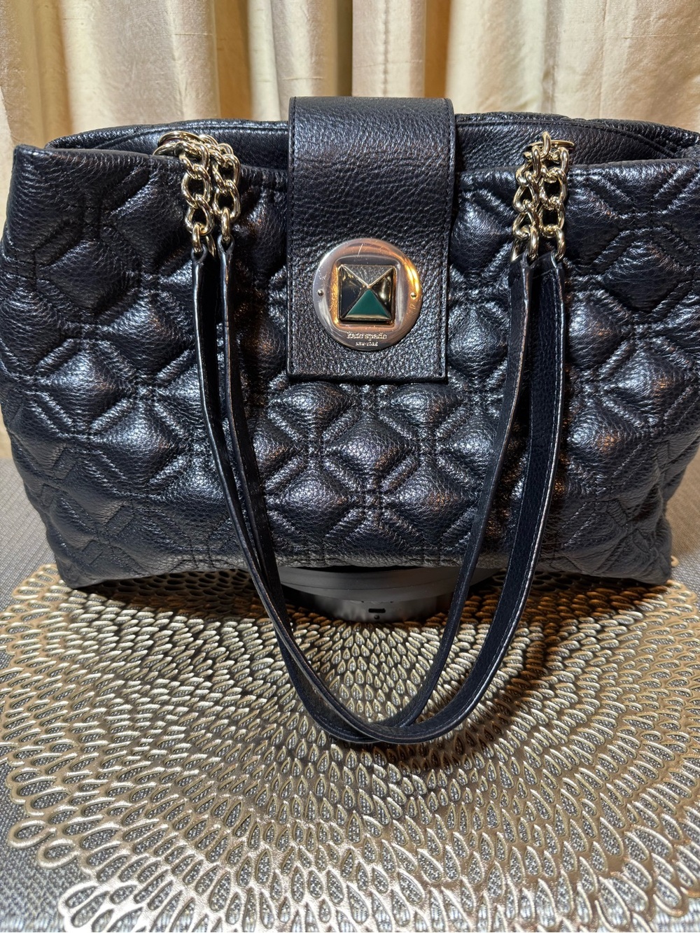 Kate Spade Astor Quilted Leather Elena - Picture 4 of 12